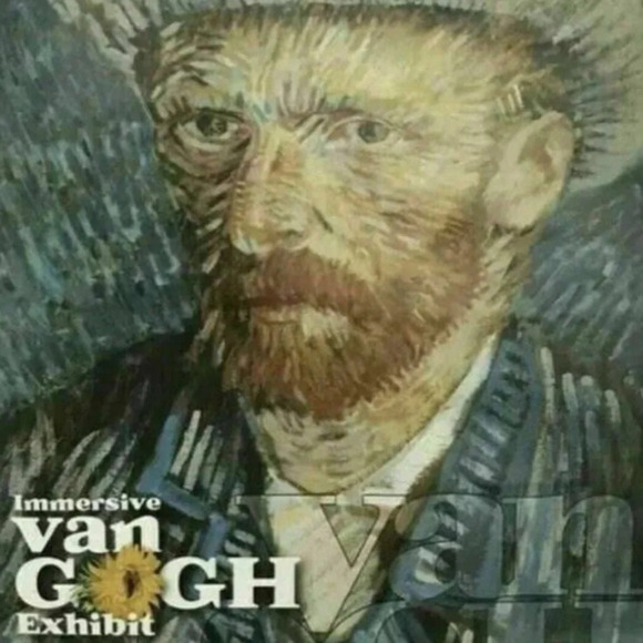 Bundle of Vincent Van Gogh Poster-Self Portrait-Immersive Exhibit- 24" X 36" - Picture 2 of 3